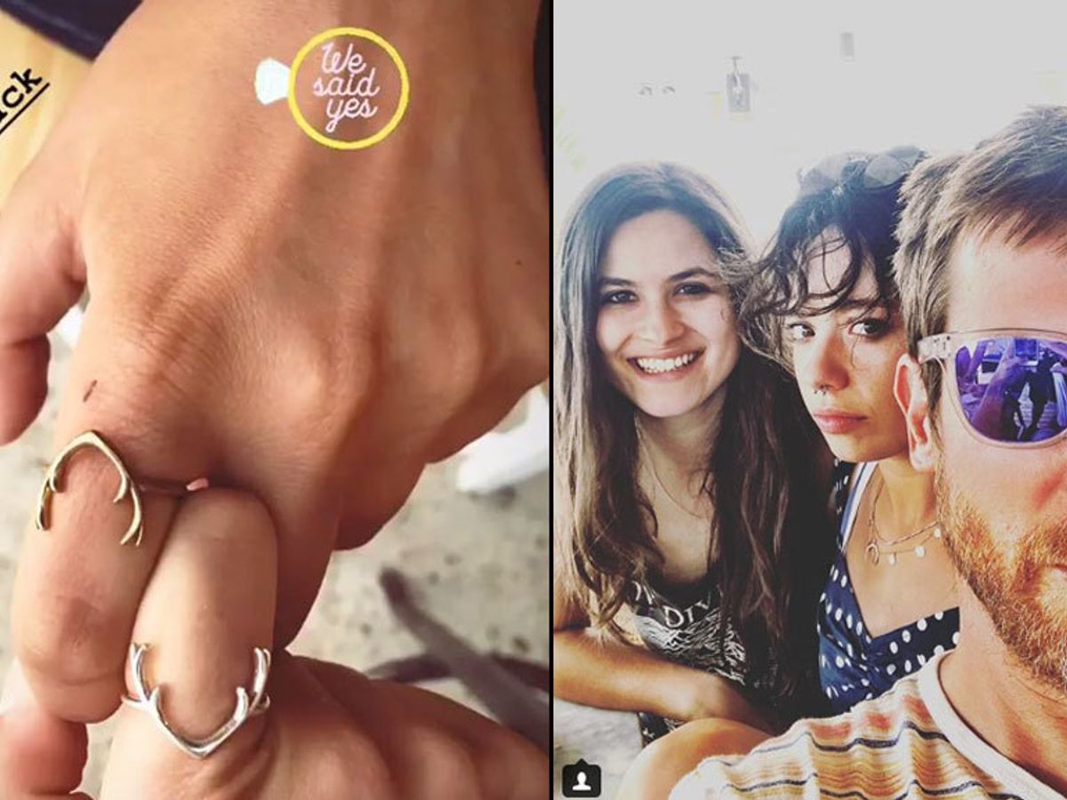 Anna Castillo y su chica, de celebración con anillos en Tarifa: 