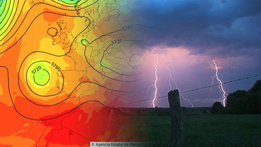 Tormentas y granizo en casi julio: analizamos hasta cuándo estará con nosotros la primera DANA del verano