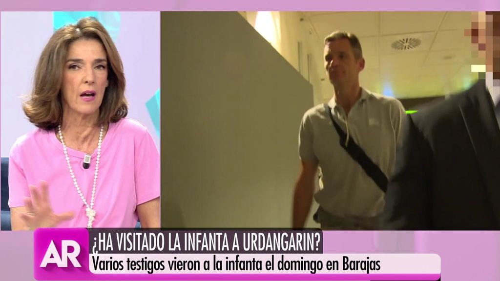 Paloma García-Pelayo desmiente a 'Informalia': "La Infanta no ha visitado a Urdangarin en la cárcel"