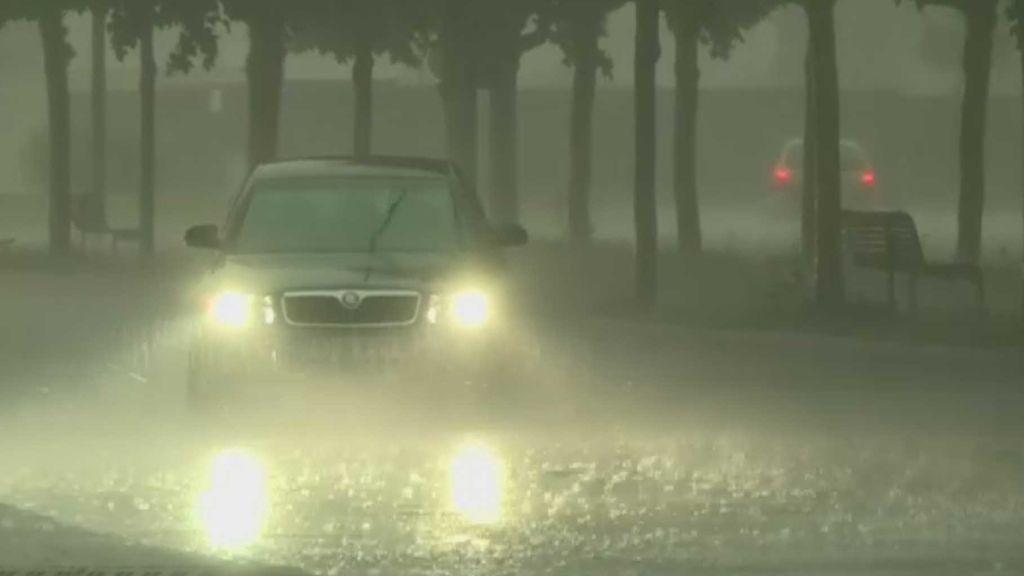 Una tormenta de verano provoca el caos en Castilla y León