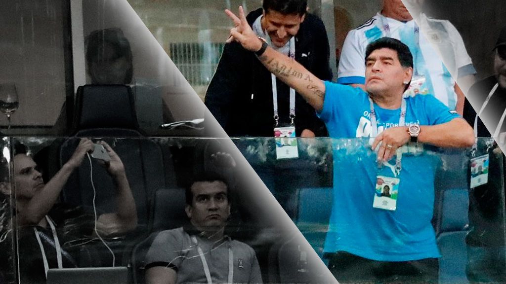 "Me parece todo muy estúpido..." Se filtra el audio de Maradona hablando de su salud tras el 'show' ante Nigeria