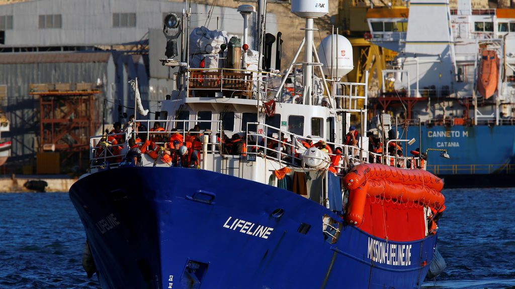 El 'Lifeline' atraca en Malta