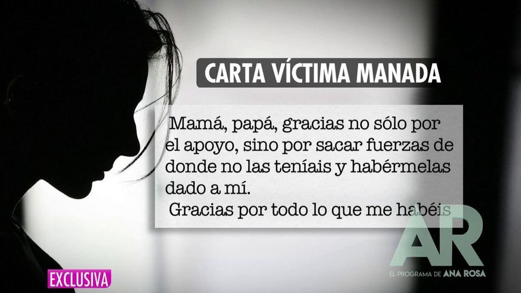 La víctima de "La Manada" rompe su silencio en una carta