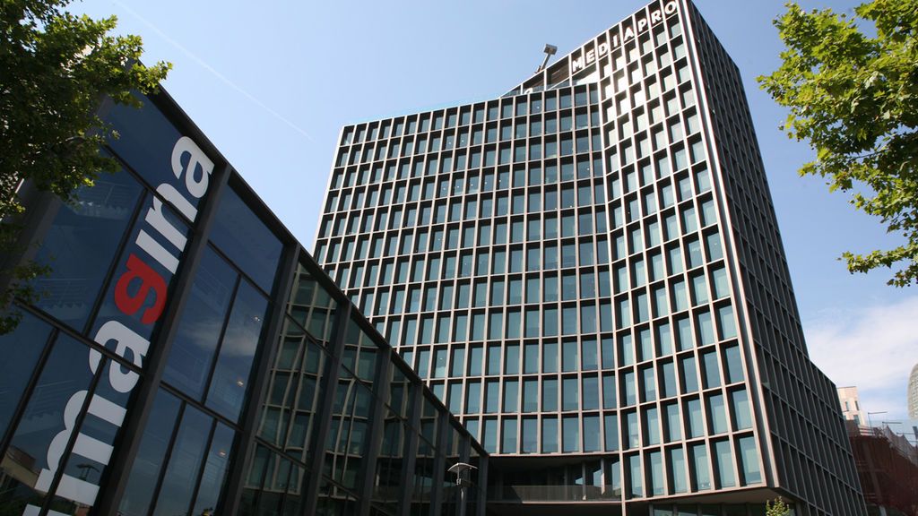 Edificio de Imagina, sede de Mediapro, en Barcelona.
