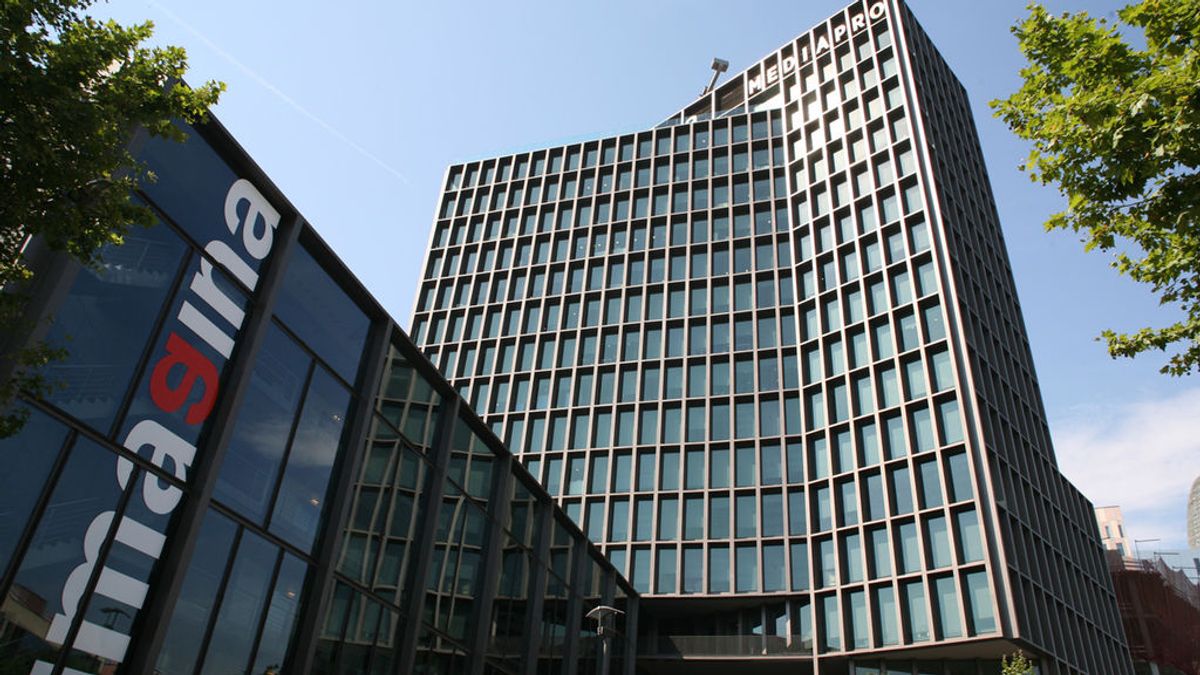 Edificio de Imagina, sede de Mediapro, en Barcelona.