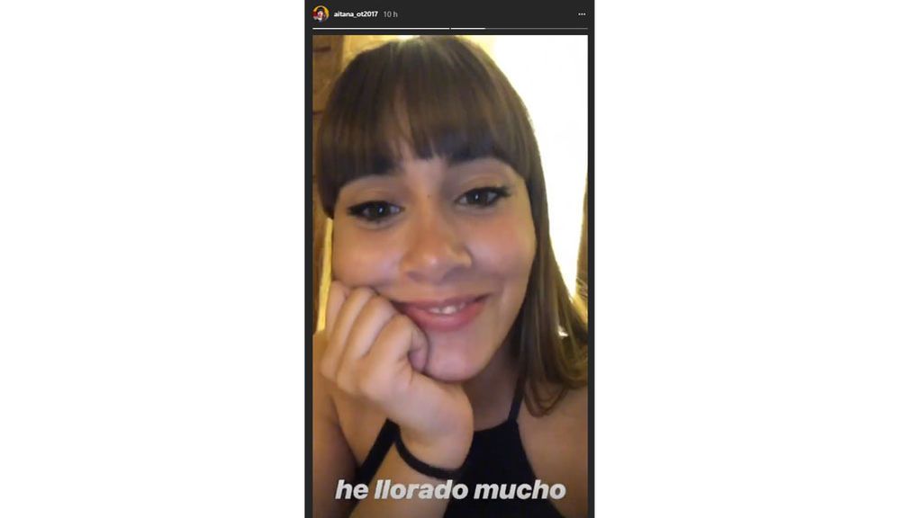 Aitana agradece a Cepeda su cumpeaños