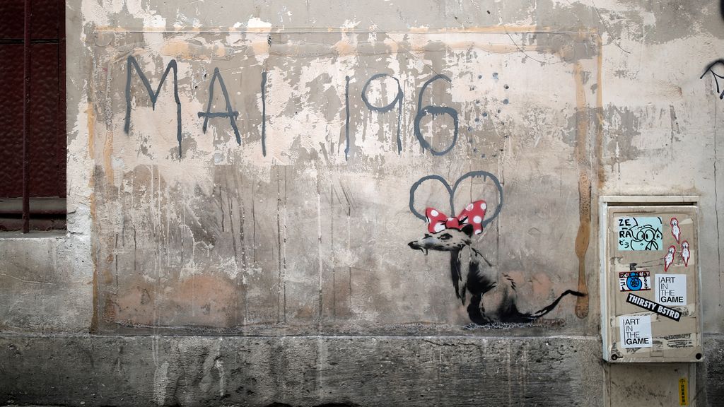 Banksy confirma los rumores: Ha dejado su arte en París