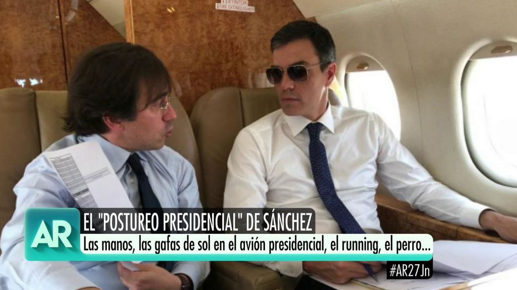 El 'postureo presidencial' en las redes de Pedro Sánchez