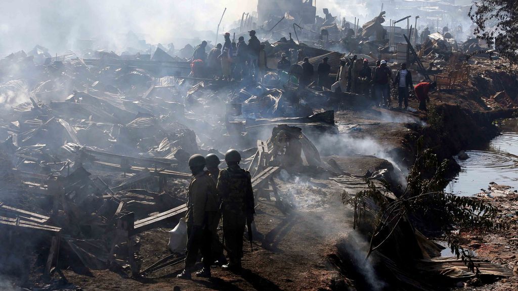 Un incendio en un mercado de Kenia deja 15 muertos y 70 heridos