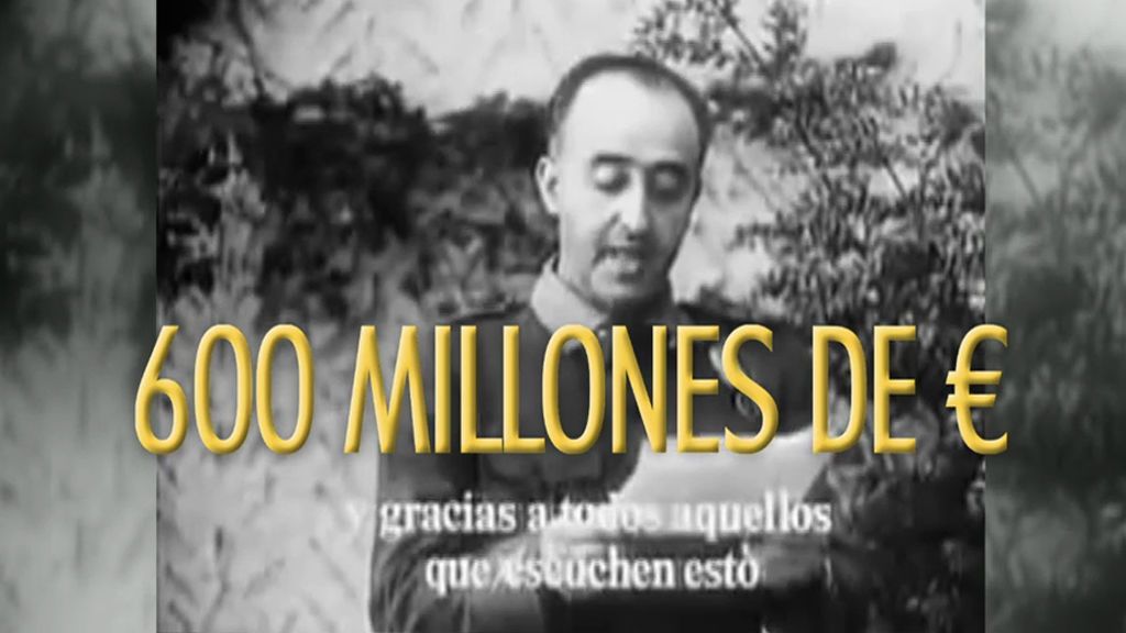 La herencia de Franco: 600 millones de euros