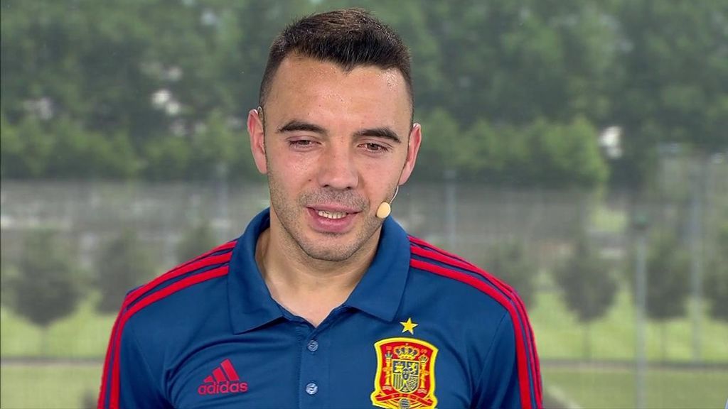 Iago Aspas se emociona con una sorpresa de su madre: “Toda Moaña está pendiente de ti…”