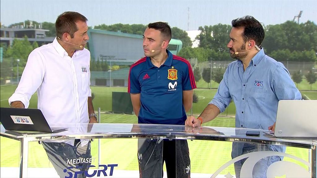 Aspas: "De Gea es uno de los mejores del mundo"