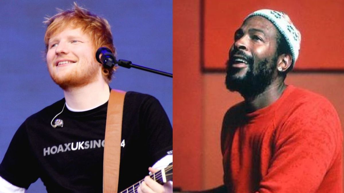 Ed Sheeran demandando por supuesto plagio al artista Marvin Gaye