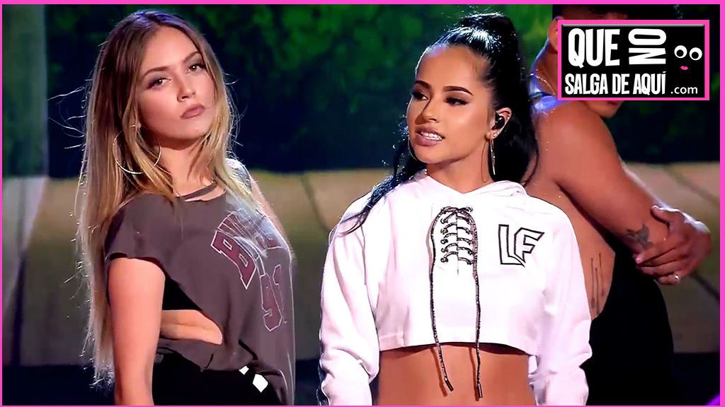 ¡Exclusivo! El ensayo de Becky G y Ana Mena para su actuación en directo en 'Factor X'