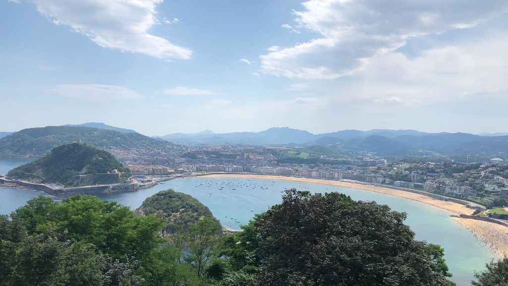 El norte se salva de las tormentas: La playa de la Concha, espléndida con 31 grados