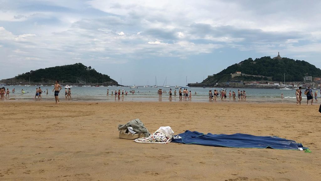 El norte se salva de las tormentas: La playa de la Concha, espléndida con 31 grados
