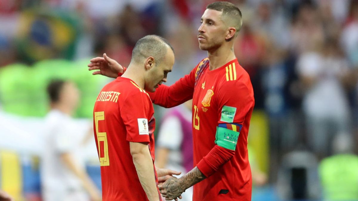 España no pudo romper el muro ruso: los diez jugadores de campo de la 'Roja', juntos en a penas 20 metros