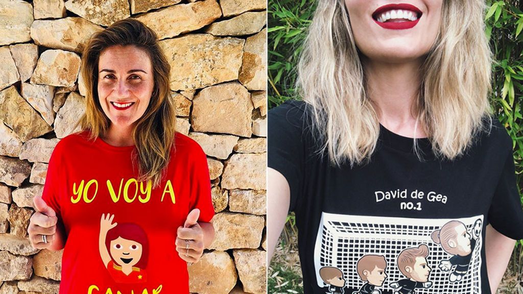 Carlota Corredera, Rafa Mora, Edurne: Así apoyan y sufren nuestros telecinqueros a 'La Roja'