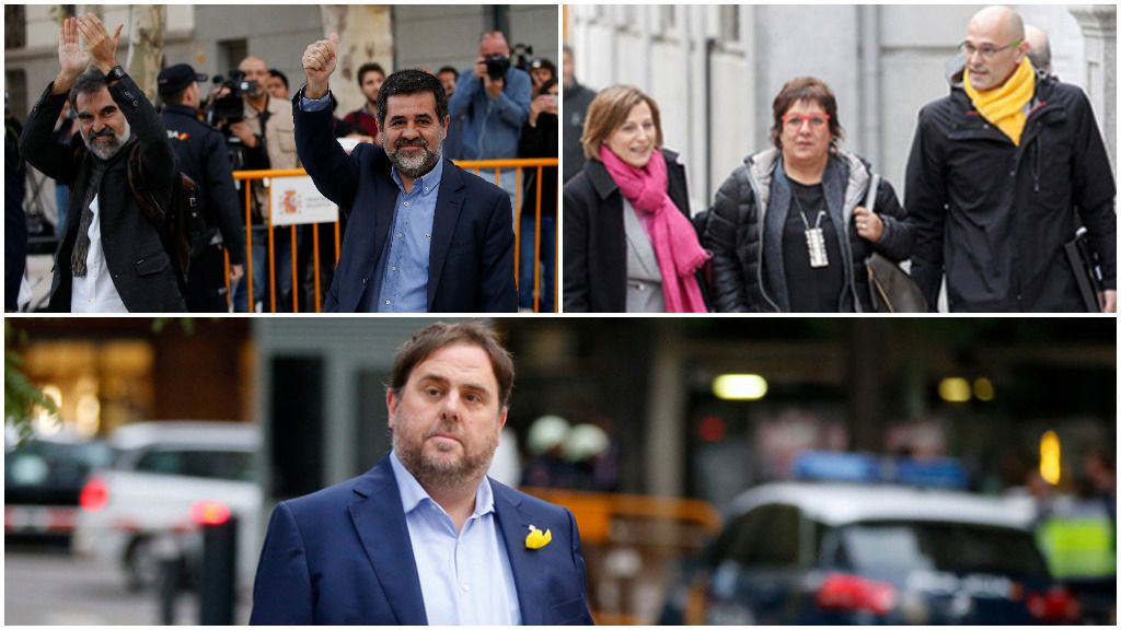 La prisión de Lledoners acogerá a Junqueras, Sánchez, Cuixart y Romeva mientras Forcadell y Bassá irán a Puig de las Basses