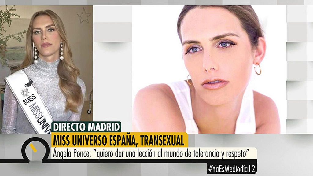 Ángela Ponce, primera Miss Spain transexual: “Hay muchas personas que necesitan tener unos derechos”