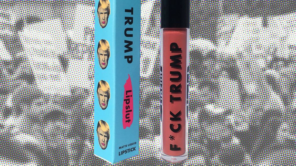 'Fuck Trump', el pintalabios dedicado a Trump para ayudar a los inmigrantes de EEUU