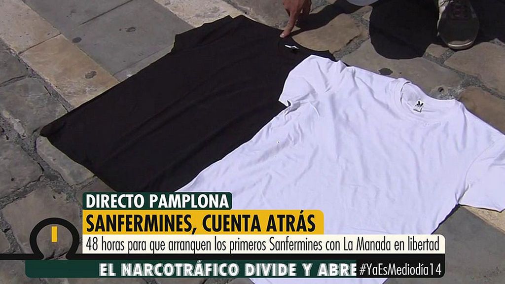 Asociaciones feministas de Pamplona no apoyan el uso de las camisetas negras en San Fermín