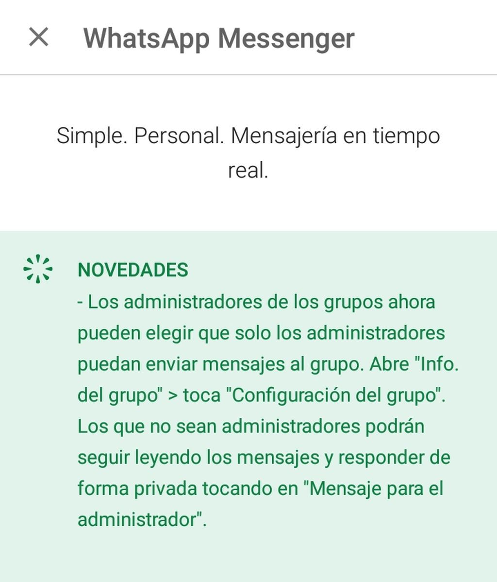 WhatsApp censura