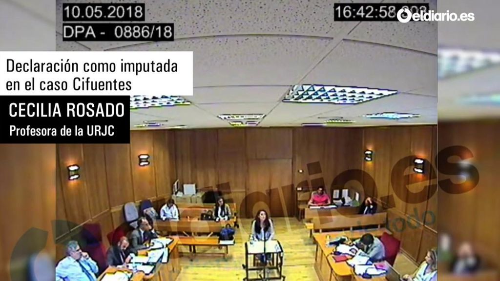 La declaración de Cecilia Rosado ante el juez por el máster de Cifuentes: “Si no enviábamos el acta, nos mataba”