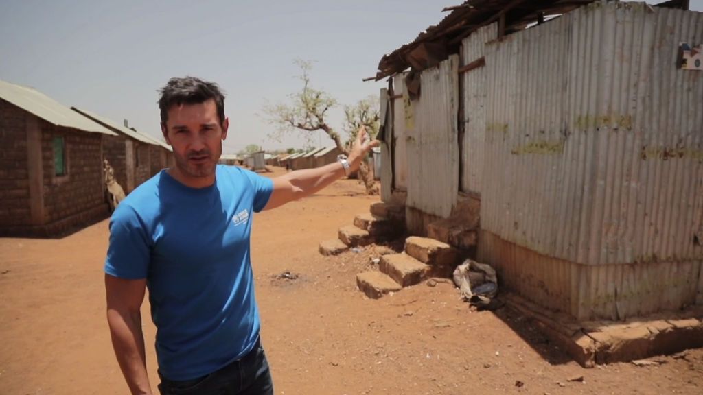 Jesús Vázquez: "En el campo de refugiados tienen un baño por cada 16 personas"