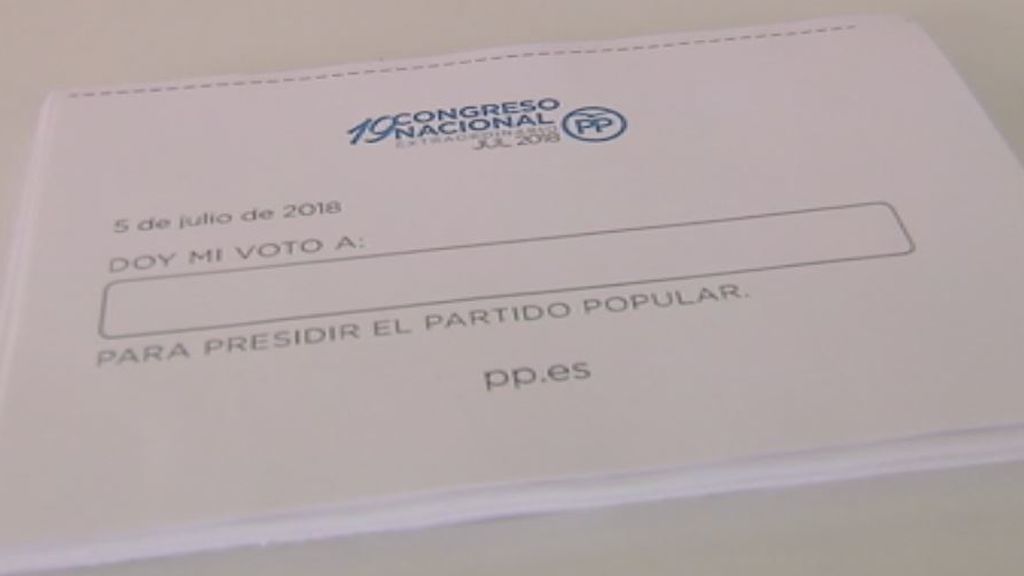 Jornada de votación en el PP para elegir a los candidatos que sucederán a Rajoy