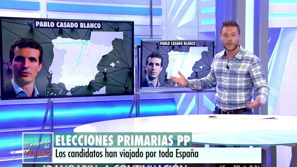 El itinerario de los candidatos del PP en campaña por España