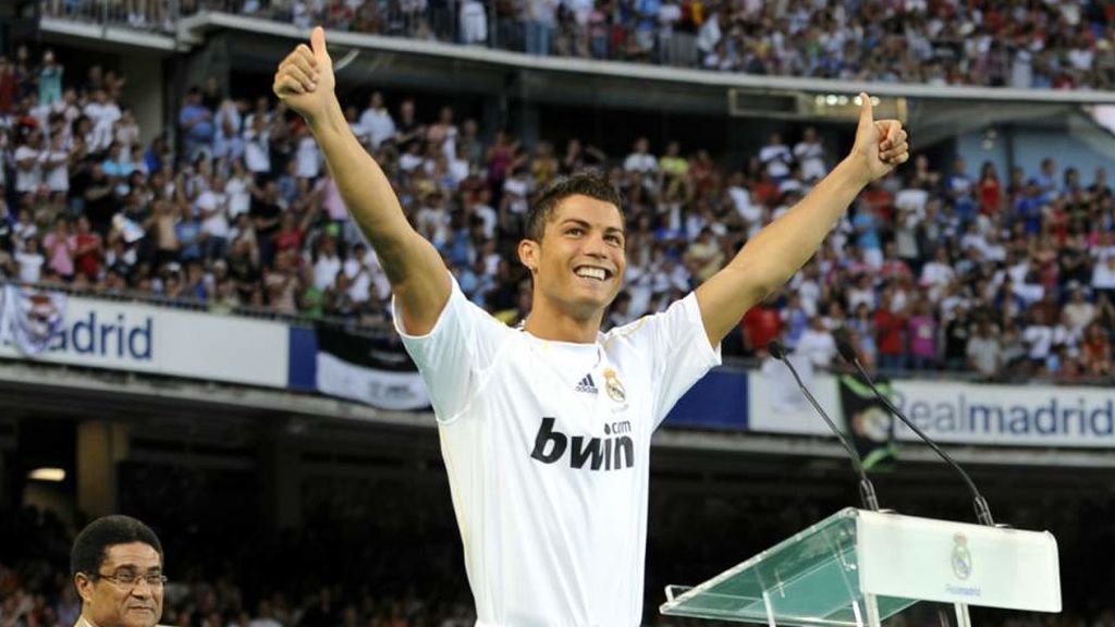 Hoy hace 9 años... Cristiano era presentado con el Real Madrid