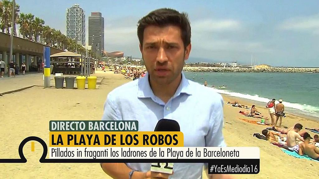 15 denuncias por robo diariamente en Barcelona