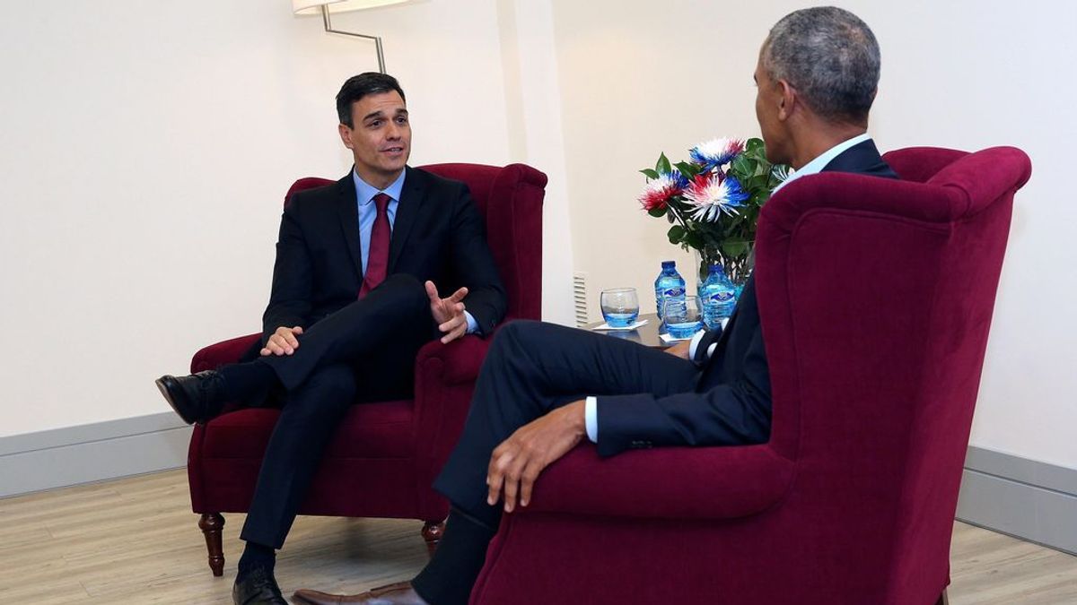 Pedro Sánchez y Barack Obama: “sintonía y cordialidad” en el encuentro en La Moncloa