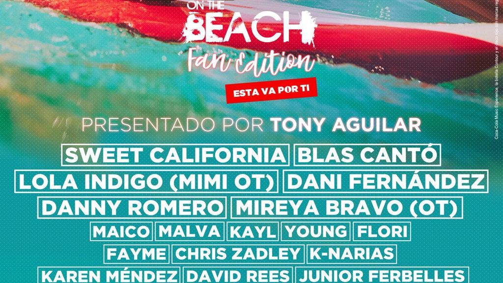 ¡Blas Cantó y Mireya, confirmados para el CCME On The Beach!