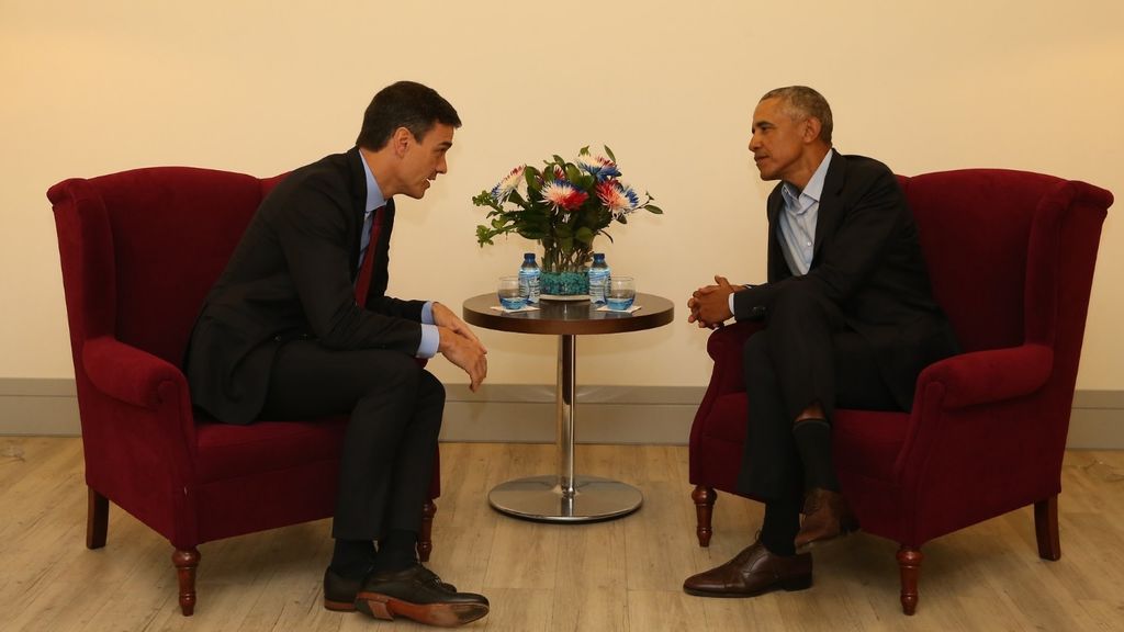 Secretismo en torno a la reunión de Pedro Sánchez con Barack Obama