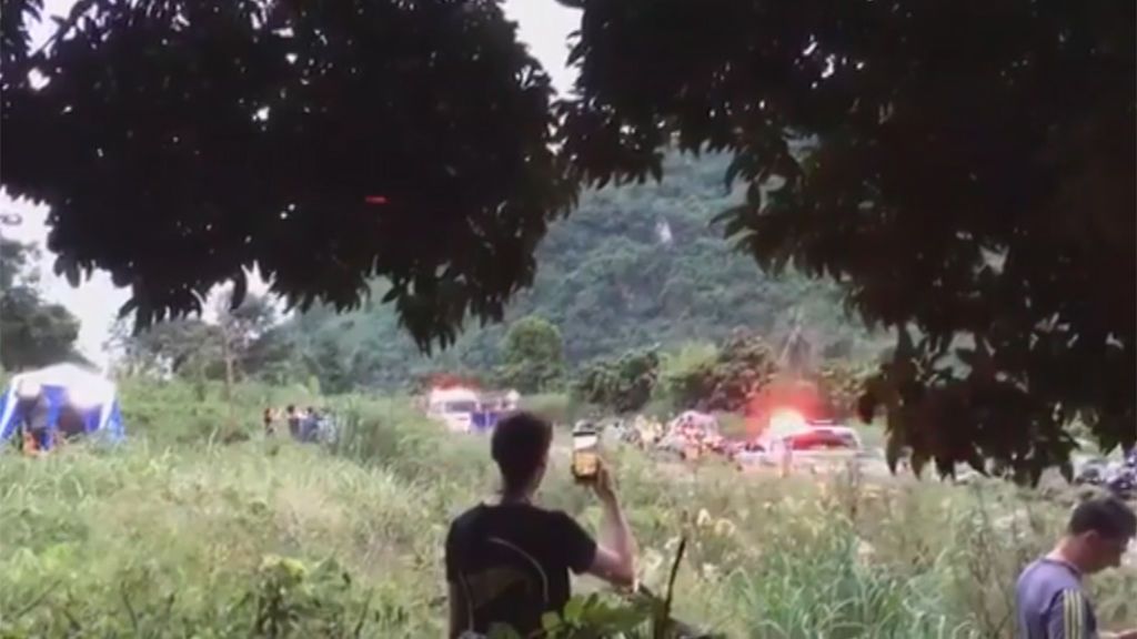 Dos de los niños rescatados de la cueva en Tailandia están "razonablemente bien"