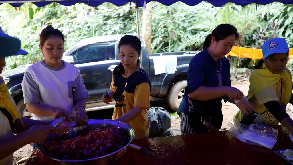 Toda ayuda favorece el rescate de los niños de Tailandia