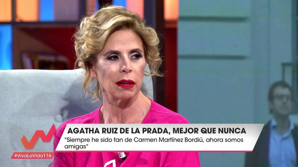 Ágatha Ruiz: "Carmen Martínez Bordiú me presentó a Luismi"