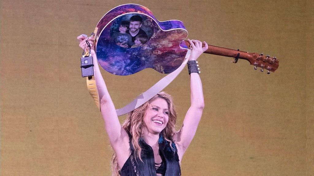 El precioso detalle de Shakira con Piqué y sus hijos en pleno concierto en Barcelona: “Me habéis hecho muy feliz”