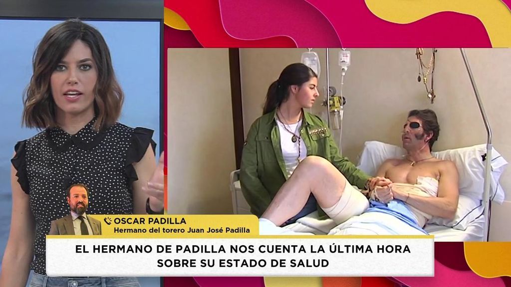 Óscar, hermano de Juan José Padilla, nos habla de estado de su salud del torero tras la cogida