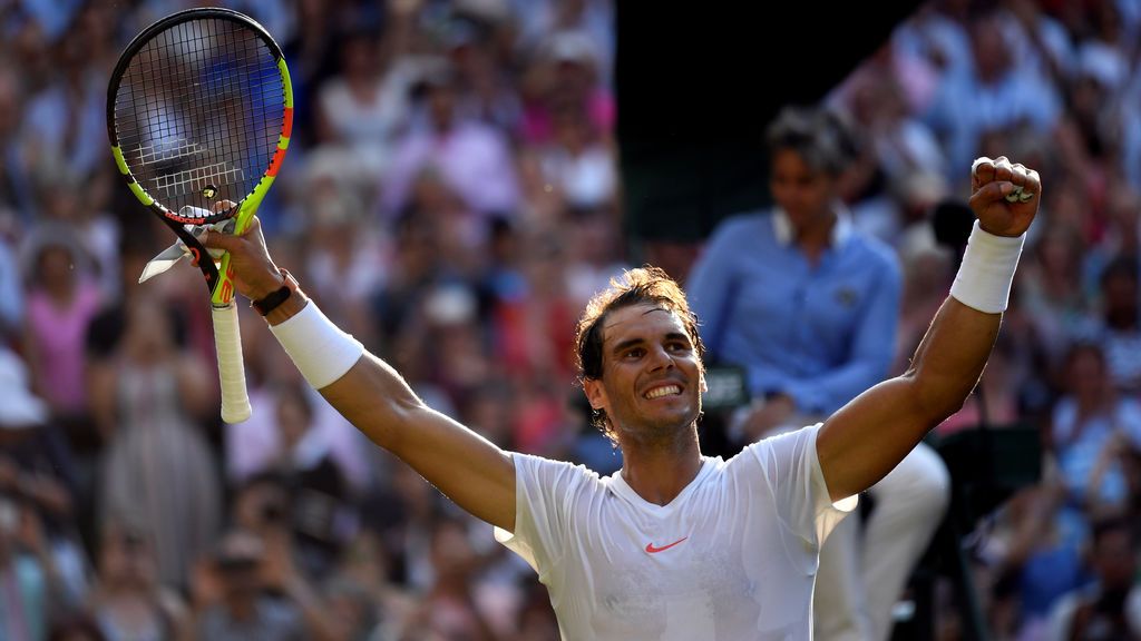 Nadal gana a Vasely y vuelve a cuartos de Wimbledon siete años después