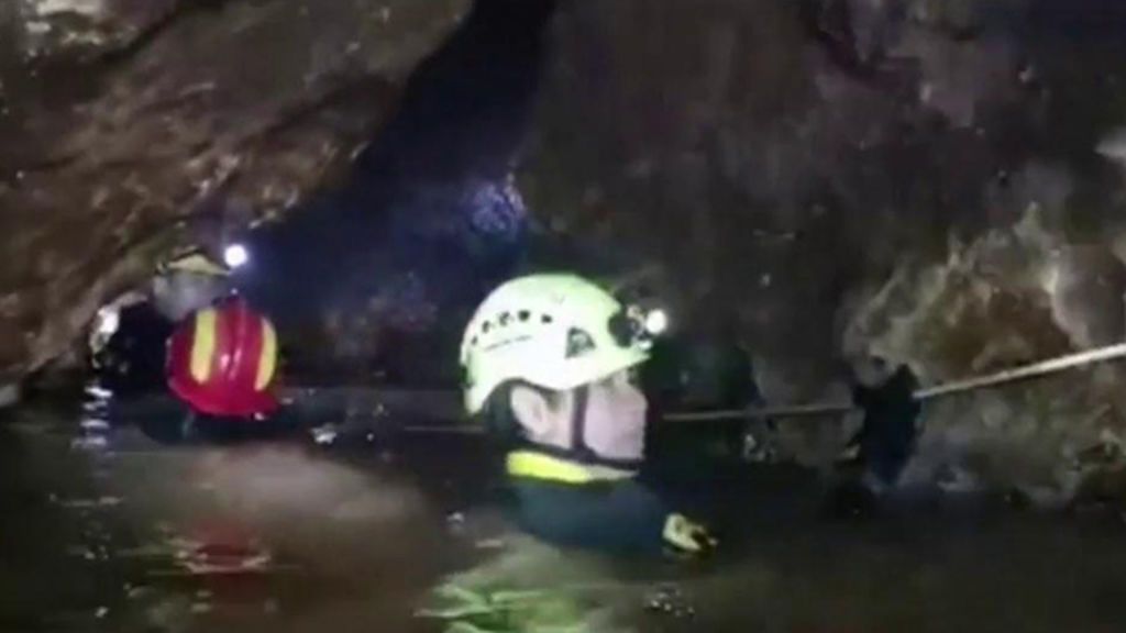 Así ha sido el rescate de 4 de los 12 niños de la cueva de Tailandia