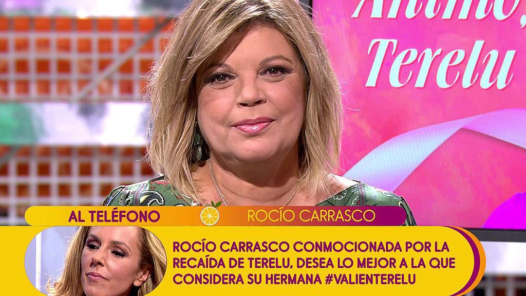 Rocío Carrasco, a Terelu Campos: "Sabes que puedes con ello"