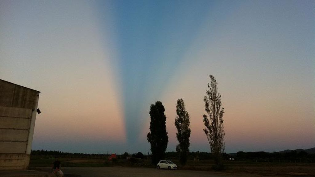 rayos crepusculares