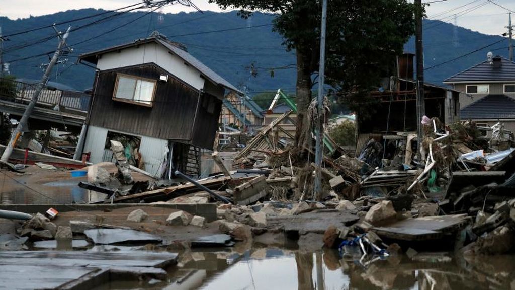 Más de un centenar de muertos por las fuertes lluvias en Japón