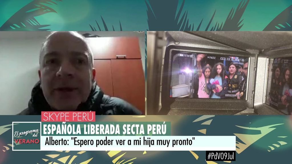 Padre de Patricia Aguilar: "No voy a volver a España sin mi hija y mi nieta"