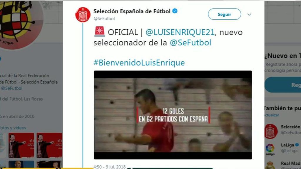 Última hora: Luis Enrique el nuevo seleccionador nacional