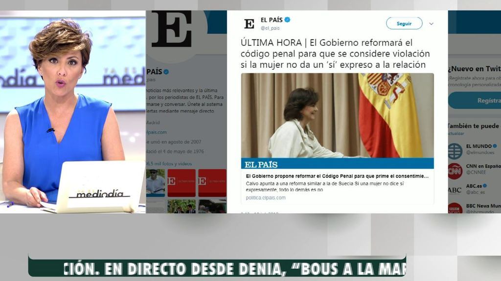 El Gobierno lleva al Congreso la reforma del código penal en materia de violaciones