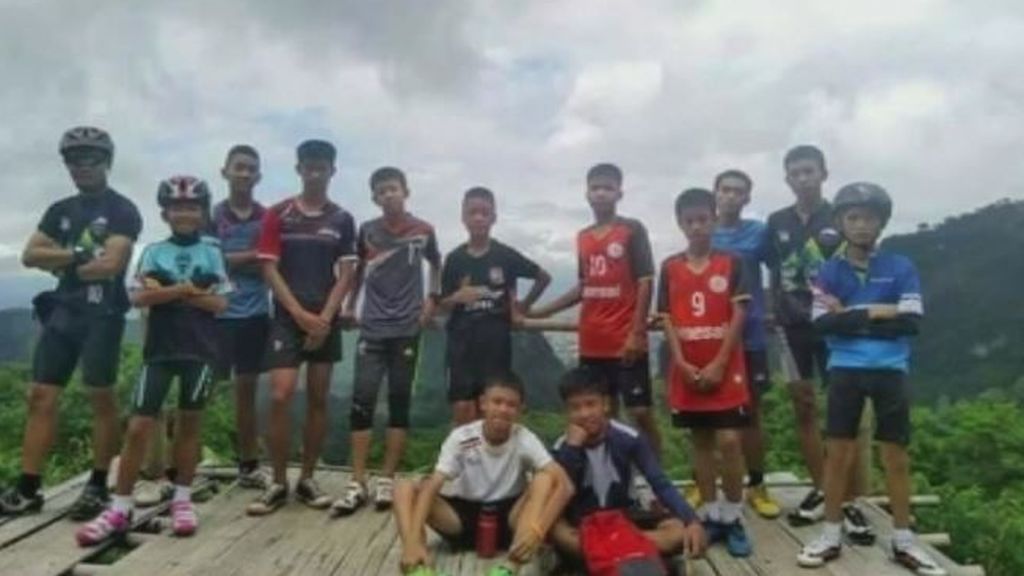 Misión cumplida: rescatados los 12 chicos tailandeses y el entrenador
